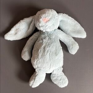 JellyCat Bashful Bunny Plush Toy - Baby Blue Light Blue
